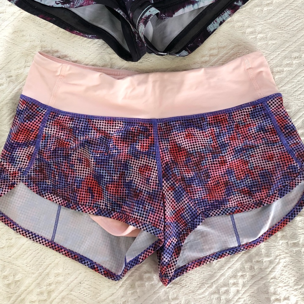 Lululemon speed shorts